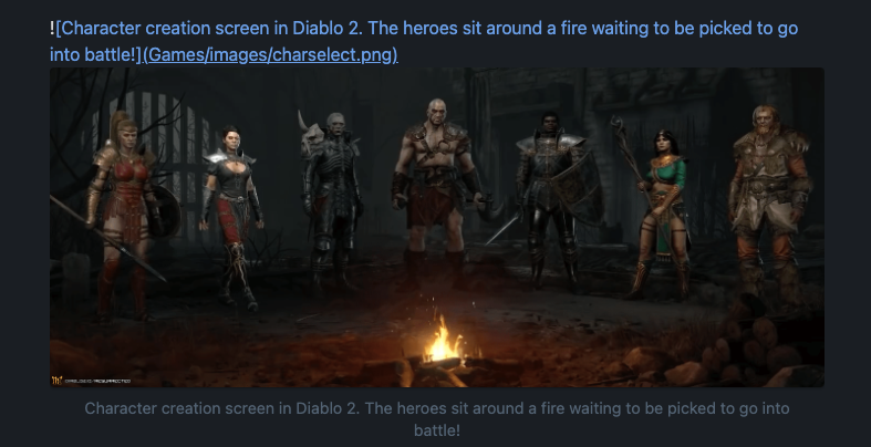 Add captions to images in Obsidian thumbnail